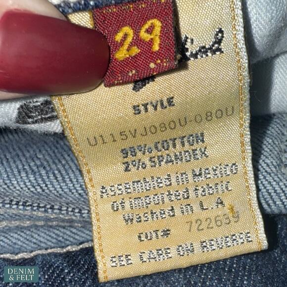 7 For All Mankind Dojo Flare Jeans Medium Wash Wide Leg Iconic Modern Denim Fit - Picture 8 of 14